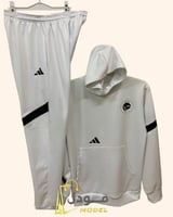 طقم شتوي ابيض نادي النصر 2026 بلوفر وسروال رجالي ن...