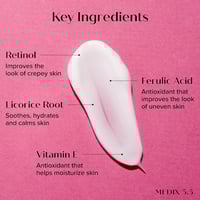 كريم الجسم ريتينول + حمض الفيروليك حجم 444 مل من م...