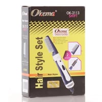 مجموعة فرشاة تصفيف الشعر شيفت من أوكيما جم OK2113...