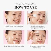 قناع الكولاجين الليلي من ميديكيوب للوجه – 75 مل