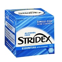 مسحات قطنية لحب الشباب أسينشيال من ستريدكس – 55 قط...