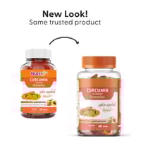 مكمل غذائي كوركومين وزنجبيل من نيوتري في – 60 قطعة...