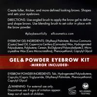 طقم بودرة الحواجب من إيلف درجة متوسطة – 2.5 جم