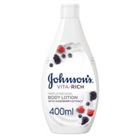 جونسون لوشن للجسم فيتا ريتش مع خلاصة التوت – 400 م...
