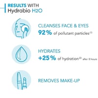 مزيل مكياج بماء الميسيلار هيدرابيو H2O المرطب من ب...