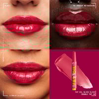 مرطب شفاه لامع فات أويل درجة 10 دبل تاب من ان واي...