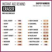 مايبلين كونسيلر إنستانت إيج ريواند إريزر إسفنجة ني...