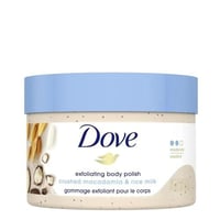 مقشر دوف بخلاصة المكاديميا وحليب الأرز لتنعيم البش...