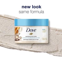 مقشر دوف بخلاصة المكاديميا وحليب الأرز لتنعيم البش...