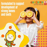 جاميزينج جاميز أطفال كالسيوم وفيتامين D3 – 75 جم 6...