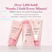 قناع الكولاجين الوردي الليلي بالكافيين من ميديكيوب...