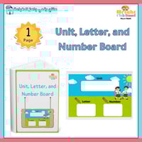 Unit, Letter, Number Board