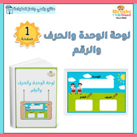 لوحة الوحدة والحرف والرقم