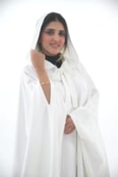 عباية عروس ساده