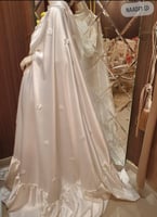 عبايه عروس الورد كلوش