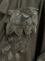 عباية العروس مع غطاء الراس الانيقة