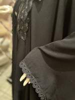 عباية العروس مع غطاء الراس الانيقة