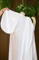 عبايه عروس الورد كلوش