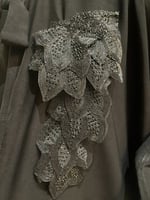 عباية العروس مع غطاء الراس الانيقة