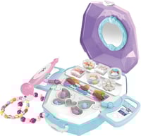 حقيبة مكياج الأطفال التعليمية مع مرآة و اكسسوارات...