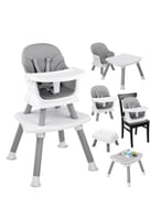 كرسي طعام اطفال متعدد الاستخدامات قابل للتعديل و ا...