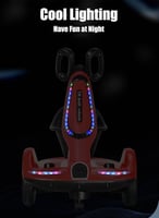 سكوتر كهربائي M20 بإضاءة LED و تصميم آمن