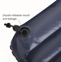 مرتبة سيارة قابلة للنفخ مع مسند رأس لراحة السفر