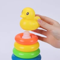 لعبة حلقات تكديس لينة للأطفال – لتنمية المهارات ال...