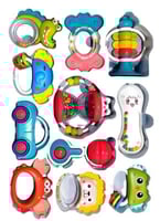 طقم ألعاب تنمية المهارات للرضّع – لتنشيط الحواس و...