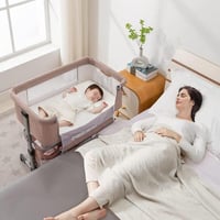 سرير اطفال متنقل next to me يوضع بجانب سرير الام ل...