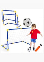 مجموعة مرمى كرة القدم للأطفال – طقم لعب كامل للحدي...
