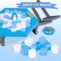 لعبة إنقاذ البطريق – تحدي تكسير الثلج الممتع للأطف...