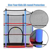 ترامبولين أطفال مع شبكة أمان – للمرح و القفز الآمن...