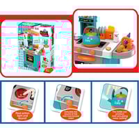 مطبخ ألعاب للأطفال مع إضاءة و صوت – تجربة طهي واقع...