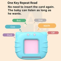 لعبة تعليمية ذكية بالكروت الناطقة لتعليم الكلمات و...