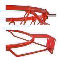 حلقة كرة سلة مع شبكة - 45 سم