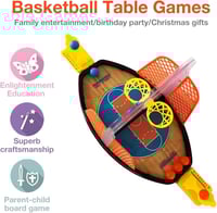 لعبة كرة السلة المكتبية للأطفال – تحدي التصويب الم...