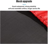 نطاطة ترامبلوين مع شبك وحواجز للأمان