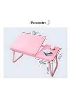 طاولة لابتوب قابلة للطي مع سطح قابل للإمالة و حامل...