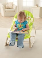 كرسي هزاز للرضع مع ألعاب قطنية معلقة – مريح و ممتع...