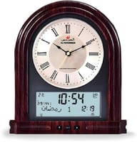 ساعة حائط الاذان رقمية بتصميم كلاسيكي و مواقيت دقي...