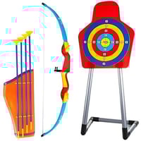 مجموعة رماية احترافية للأطفال مع هدف و حامل – قوس...