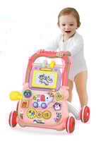 مشاية وردية لتعليم المشي – أمان و دعم كامل لخطوات...