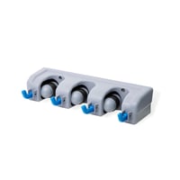 حامل ممسحة و مكانس جداري متعدد الاستخدام لتنظيم عم...