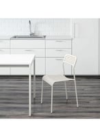 طقم كراسي طعام مع طاولة بتصميم عصري للمنزل والمكتب...