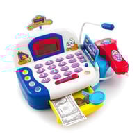 لعبة كاشير تسوق للأطفال مع سلة و أدوات متكاملة – ت...