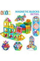 مجموعة المكعبات المغناطيسية للأطفال MAGKISS – 56 ق...