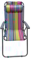 كرسي استرخاء قابل للطي مع مسند رأس – تصميم مخطط مر...