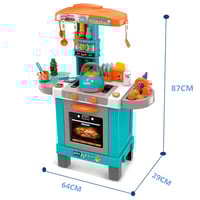 مطبخ ألعاب للأطفال مع إضاءة و صوت – تجربة طهي واقع...