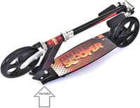 سكوتر أطفال معدني قابل للطي بعجلات كبيرة